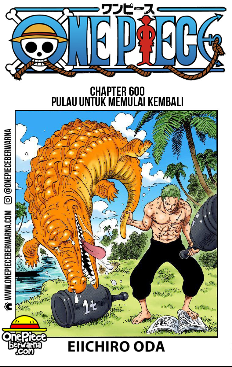 One Piece Berwarna Chapter 600